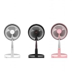 E-DREAM E-Dream Draagbare, Opvouwbaar, Uitbreidbaar Ventilator-Zwart telescopische ventilator mini fan