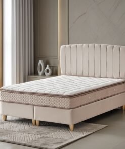 Bornova kofferbed 160x200 Stucco