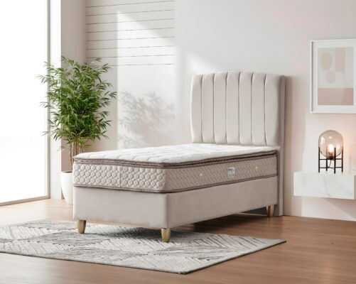 Bornova kofferbed 90x200 Stucco