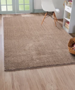 Vloerkleed tapijt Matrix Bruin