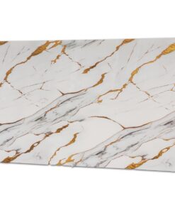 Pvc Marmer wandpaneel White gold