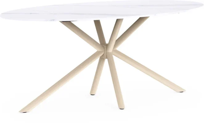 Stoik ovaal eettafel 90x180