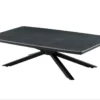Keramische salontafel ash grey 130cm