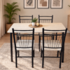 Tafel + 4 Stoelen  Hb1204