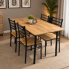 Tafel + 4 Stoelen  Hb1204 4330