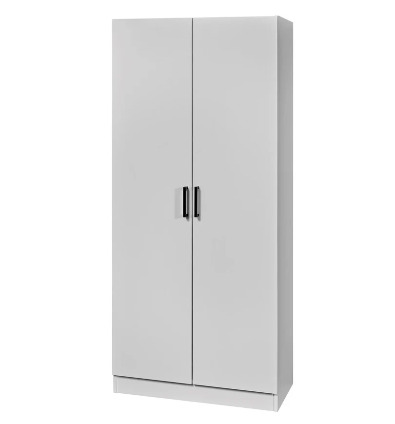 Armoire-de-rangement-Wilson-2-portes-blanc-Bauwens