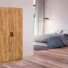 Wilson bergkast 2 deuren denver oak 80x180x40
