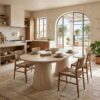 Matera ovaal eettafel 90x180 (kopie)
