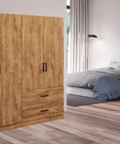 Wilson bergkast 4 deuren denver oak 160x180x40
